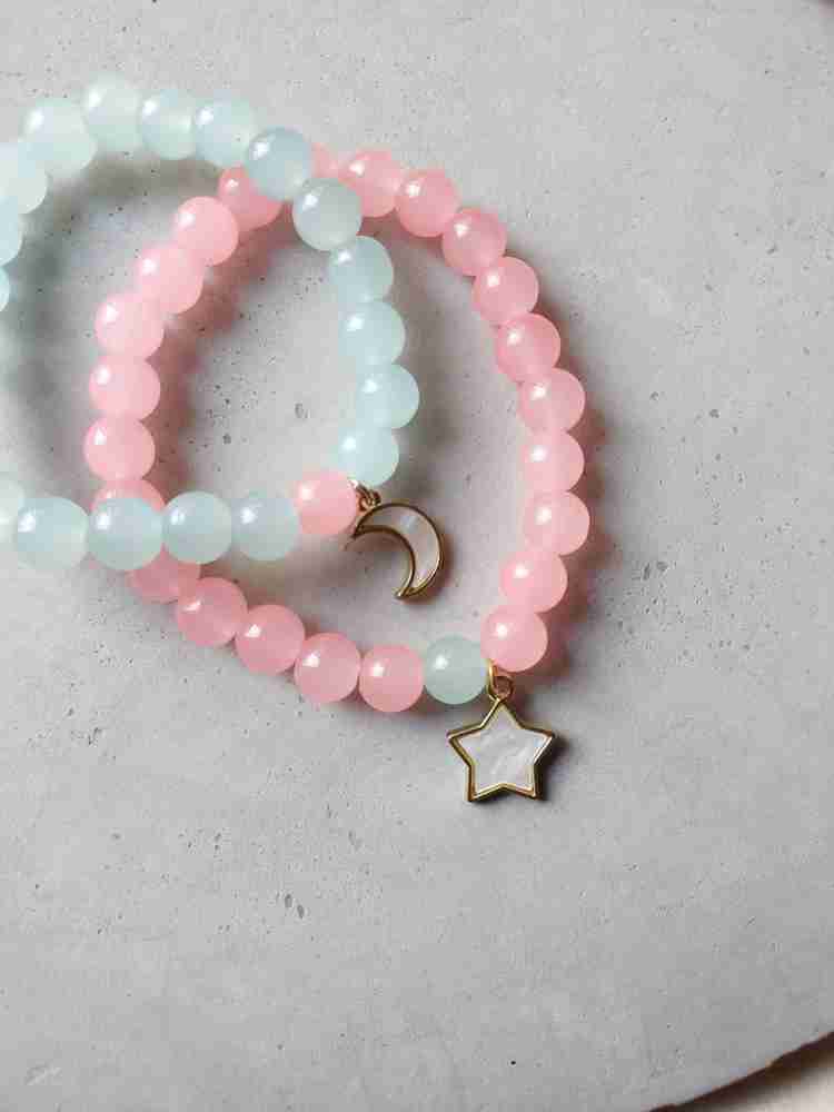 Crystal beads hot sale bracelet design