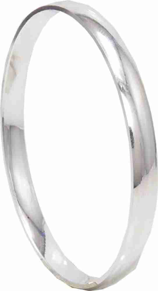 Silver kada for mens in grt sale