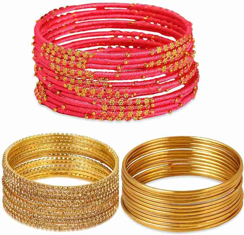 Weightless clearance gold bangles