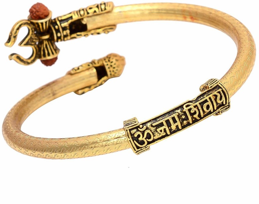 Buy Gold Bracelets & Kadas for Men by Bold by Priyaasi Online