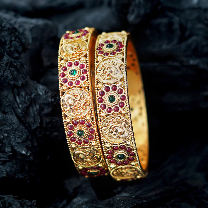 Mansiyaorange bangles hot sale