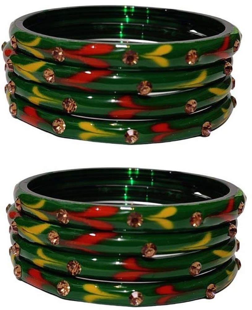 Glass bangles online on sale flipkart