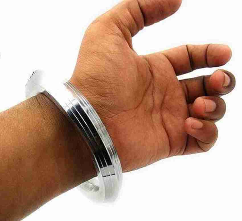 Silver kada for mens with grams price top