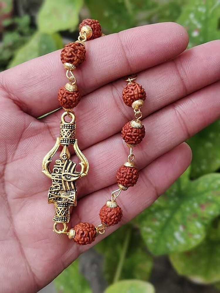 Rudraksha bracelet gold online