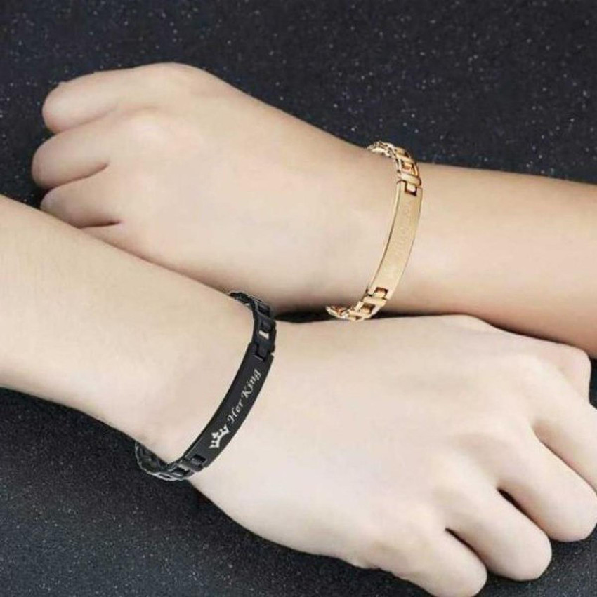 Details more than 130 couple bracelets in gold latest kidsdream.edu.vn