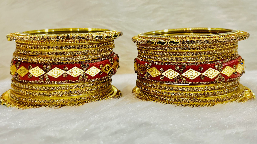 UNIQUE KANGAN HUB Glass Bangle Set Price in India Buy UNIQUE KANGAN HUB Glass Bangle Set Online at Best Prices in India Flipkart