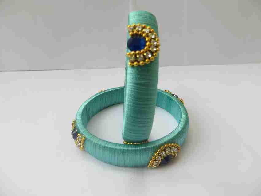 Silk dori bangles discount