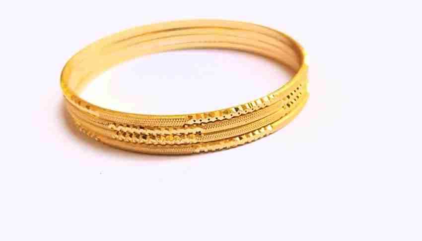 New Collection Daily Wear Brass Gold Plated Shagun Bangle Set (pack Of 4)  at Rs 43/set onwards, Kandivali West, Mumbai