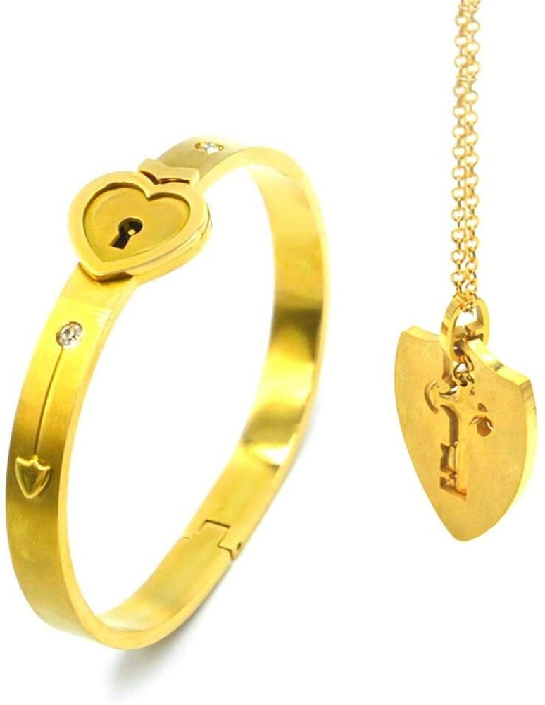 NEXT CREATION Alloy Gold plated Bracelet Set Price in India Buy