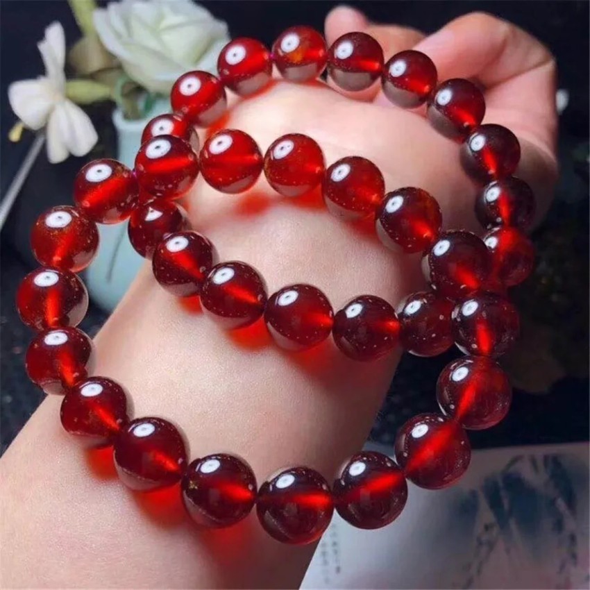 Garnet gemstone hot sale bracelet