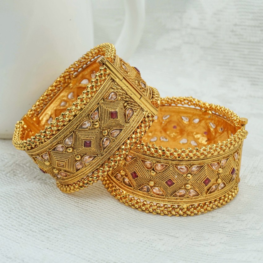 Copper deals gold bangles