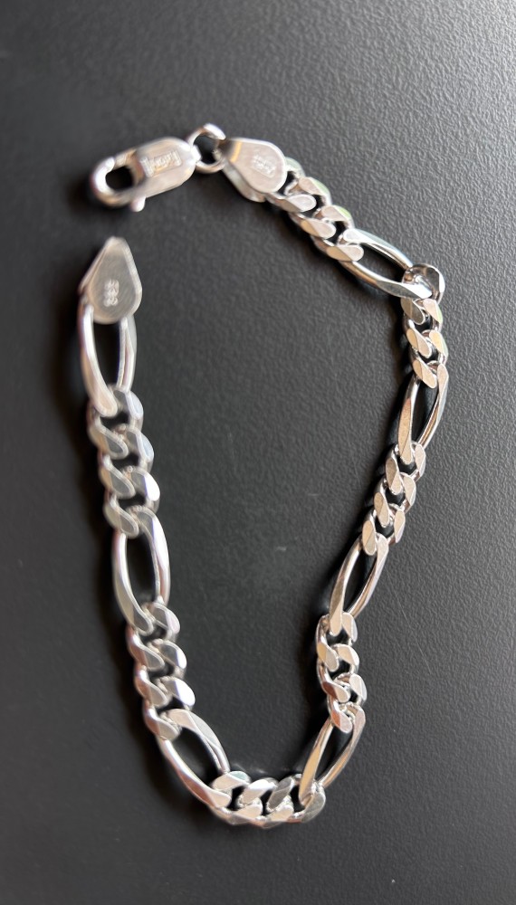 925 Italy Bracelet  Classic Milan for Men Italian Silver  VY Jewelry