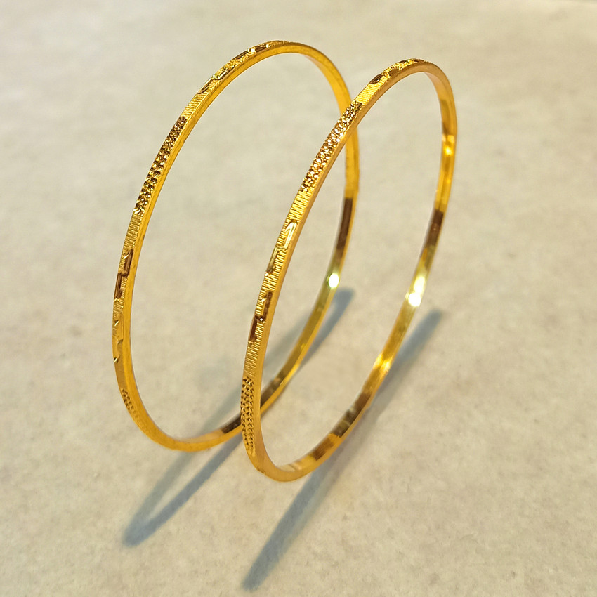 beutifly Metal Gold plated Bangle Set Price in India Buy