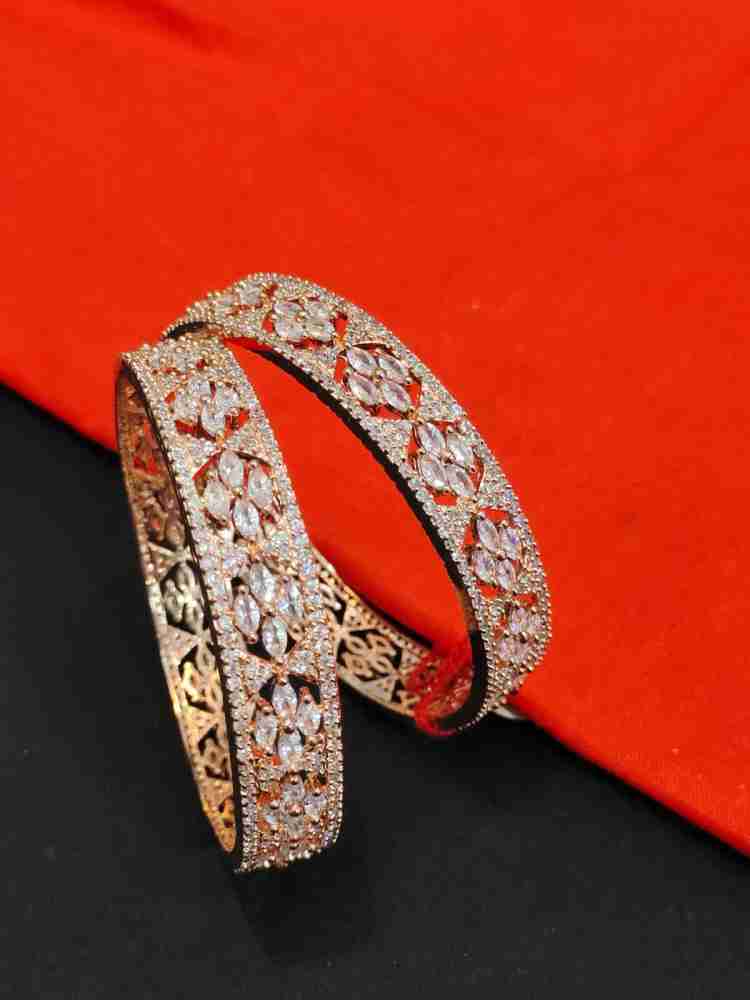 American diamond bangles on sale flipkart