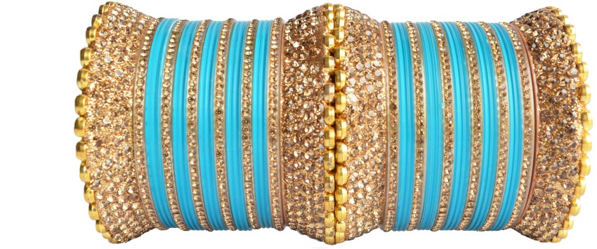 Nexteesh Plastic Gold-plated Bangle Set Price in India - Buy Nexteesh  Plastic Gold-plated Bangle Set Online at Best Prices in India