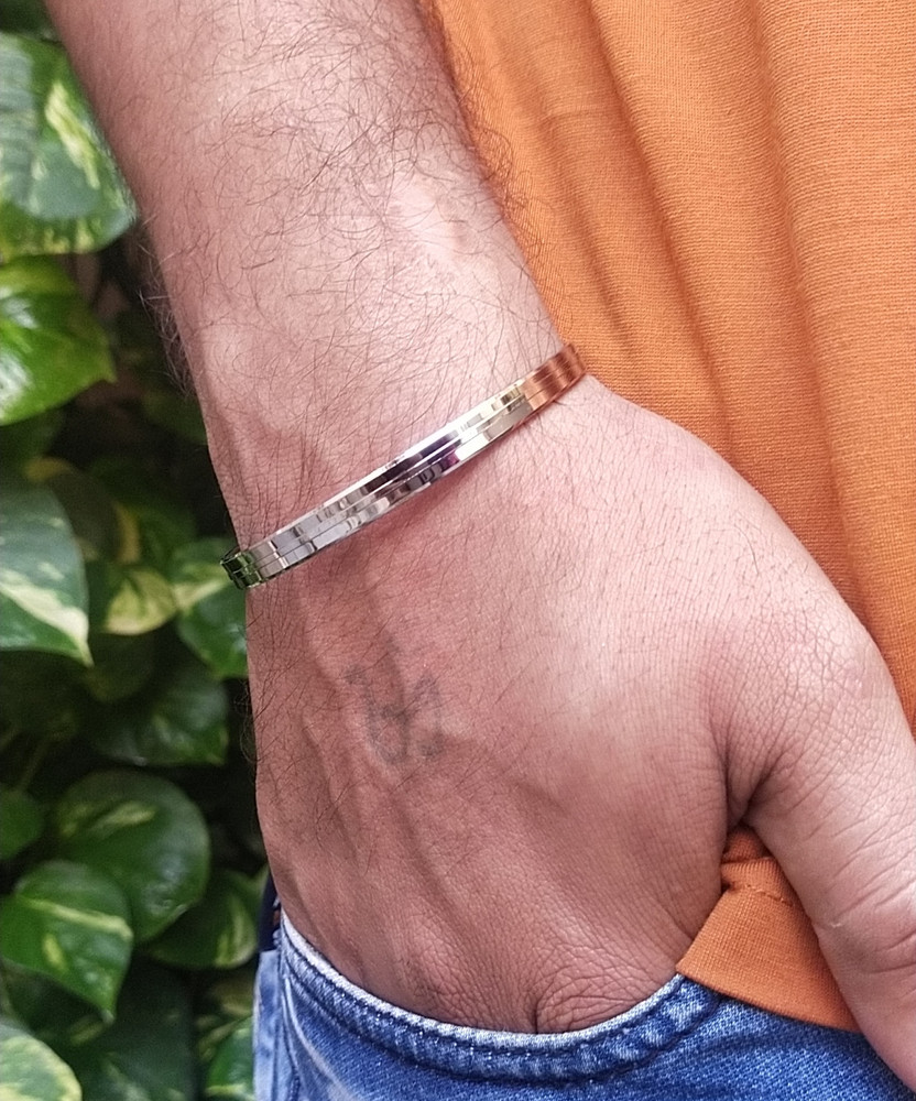 Flipkart silver bracelet new arrivals