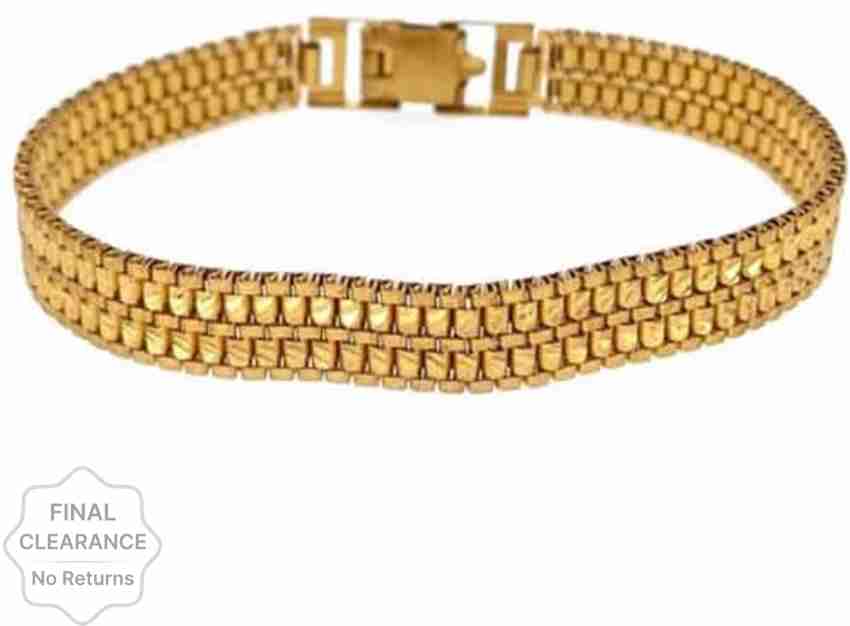 Gold bracelet for men deals under 25 000