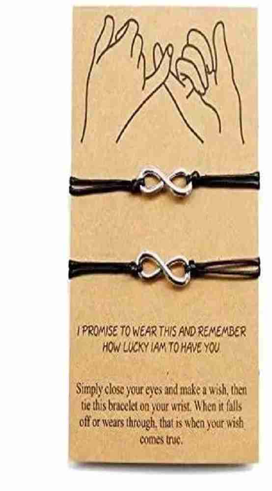 Matching best friend infinity bracelets hotsell