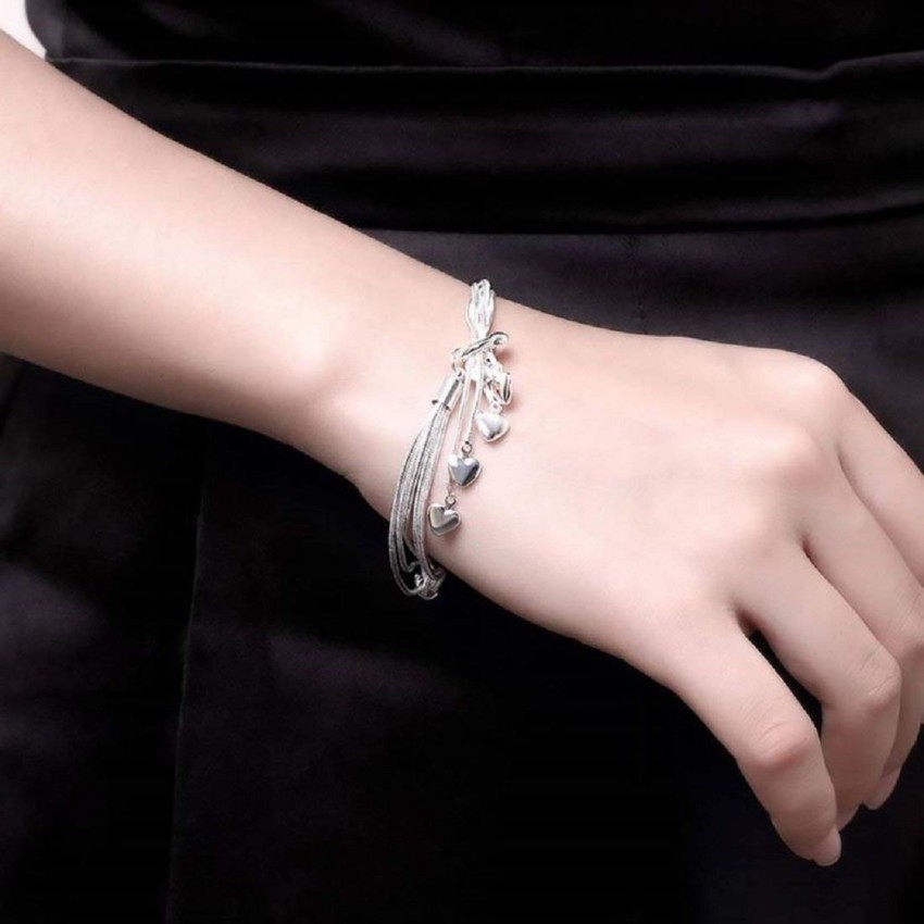 Flipkart sales silver bracelet