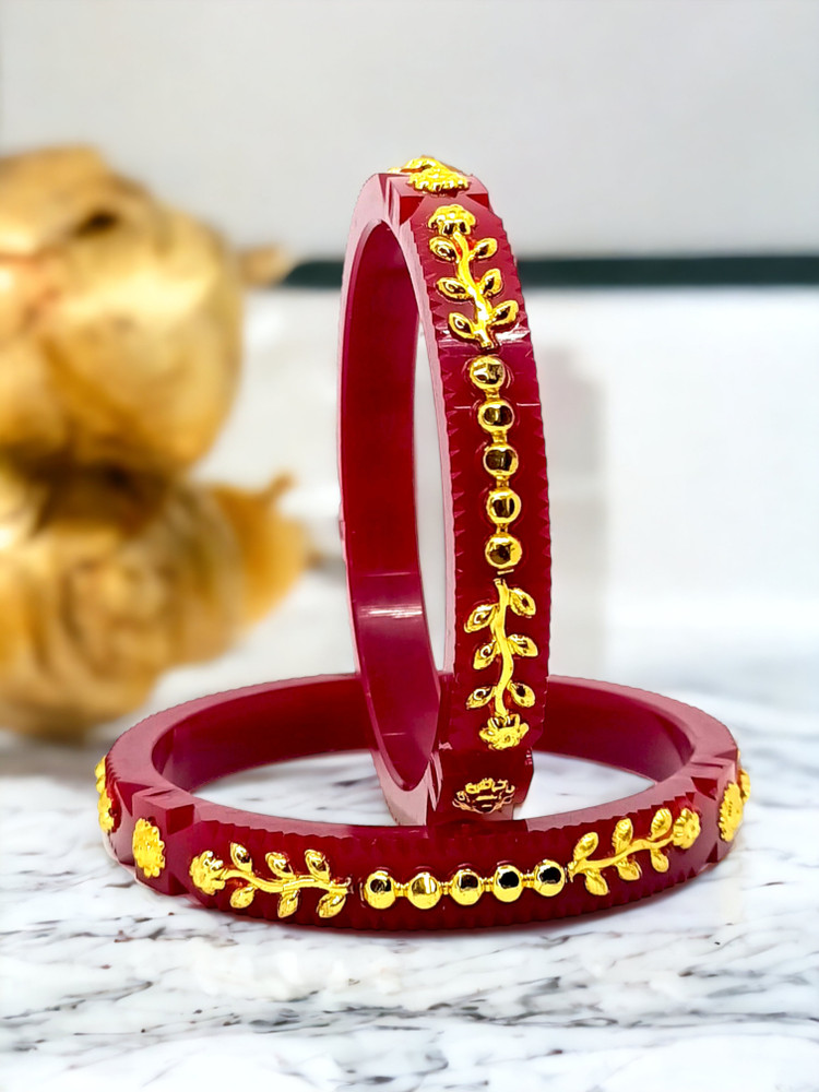 Gold red pola sales design with price