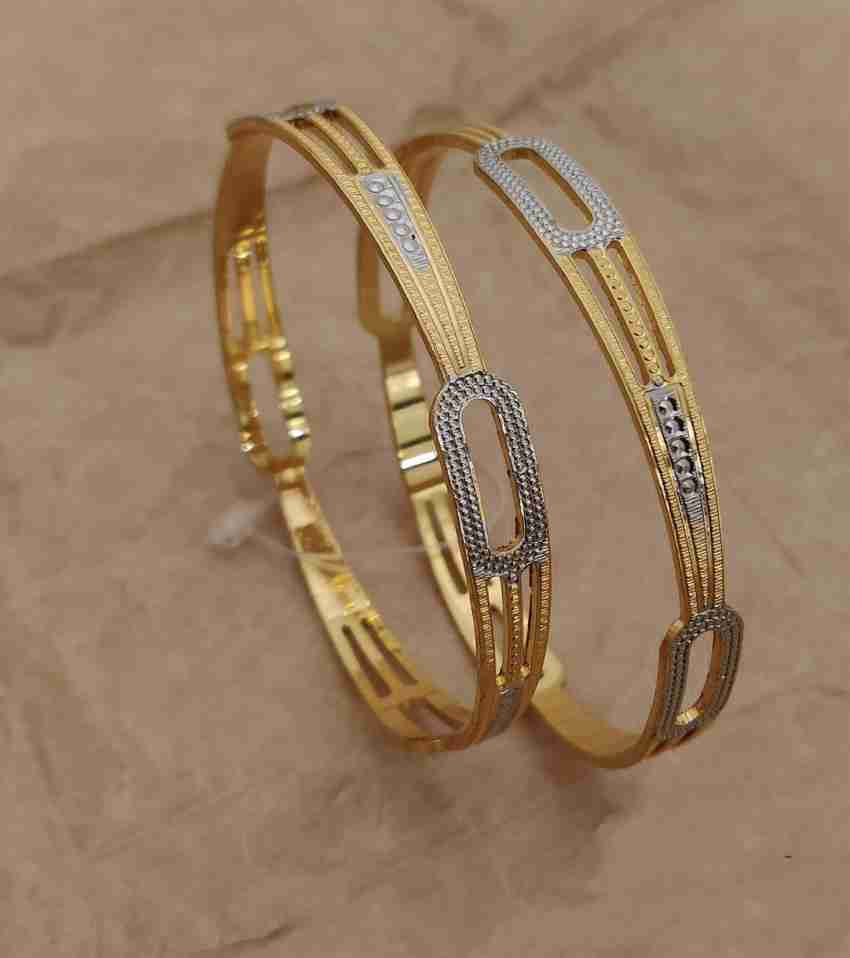 Buy Fally Jewellery Bracelets for Women Stylish Gold Plated