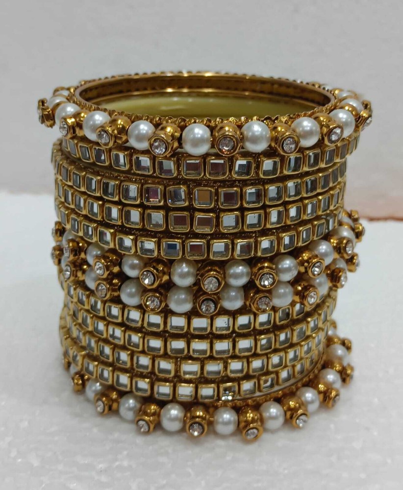 Gold plated sales bangles flipkart