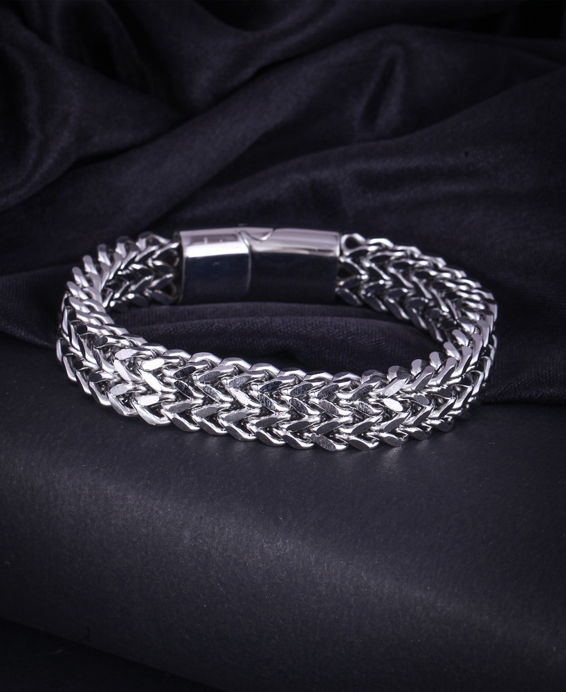 Flipkart silver bracelet new arrivals