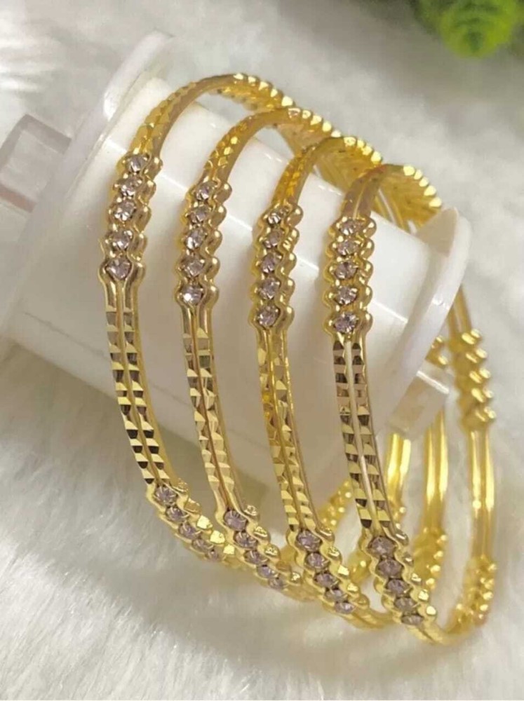 Gold plated bangles hot sale for daily use