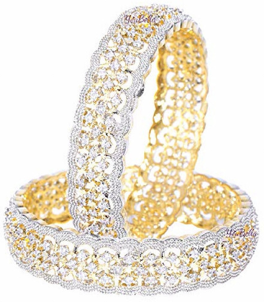 Monyra Brass Gold plated Bangle Set Price in India Buy Monyra Brass Gold plated Bangle Set Online at Best Prices in India Flipkart