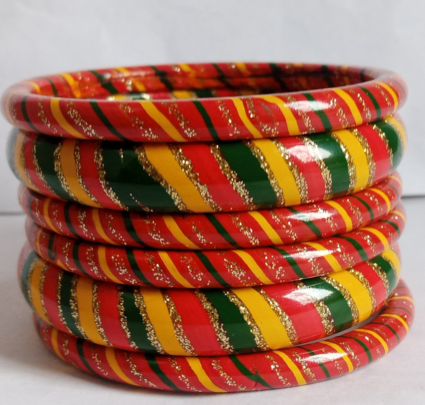 Lahti wala lac Lac Bangle Set Price in India Buy Lahti wala lac Lac Bangle Set Online at Best Prices in India Flipkart