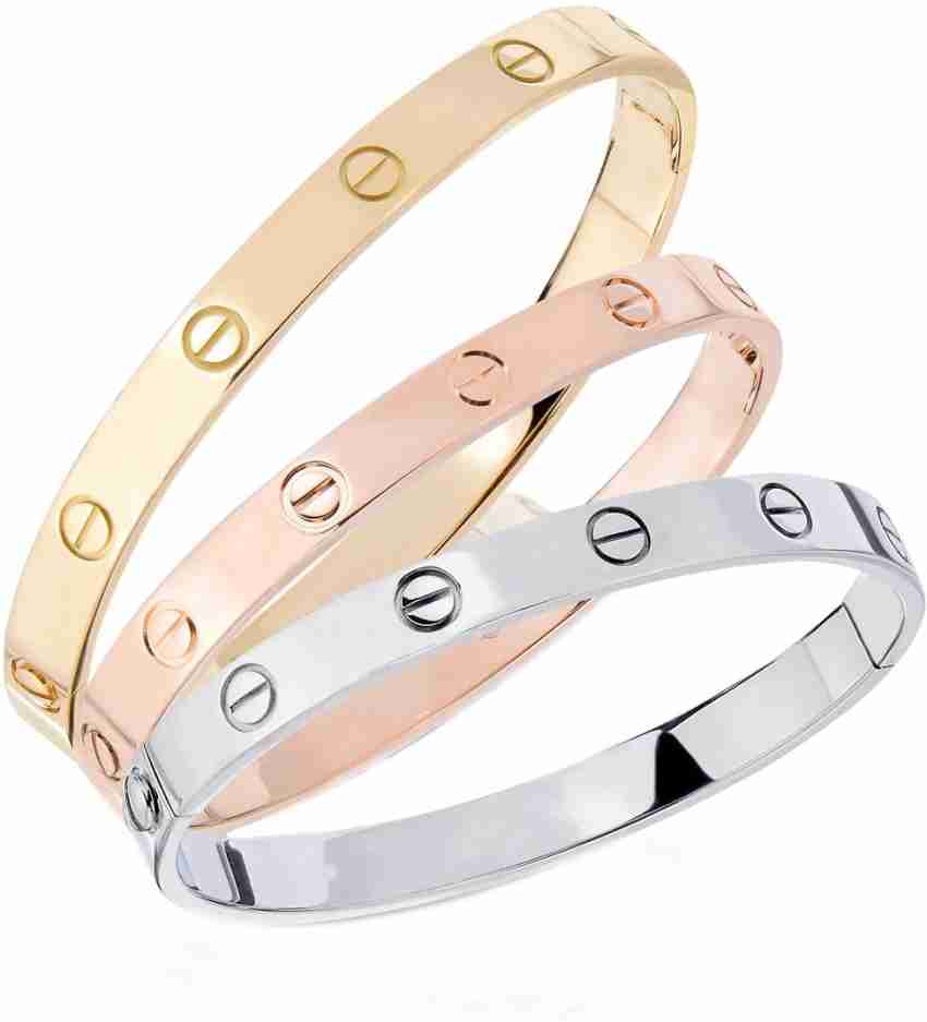 Jewels Galaxy Alloy Gold plated Bracelet Price in India Buy