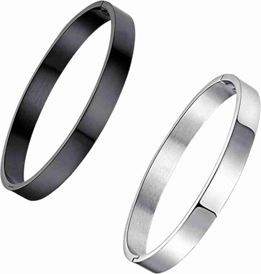 Stainless steel kada for men deals