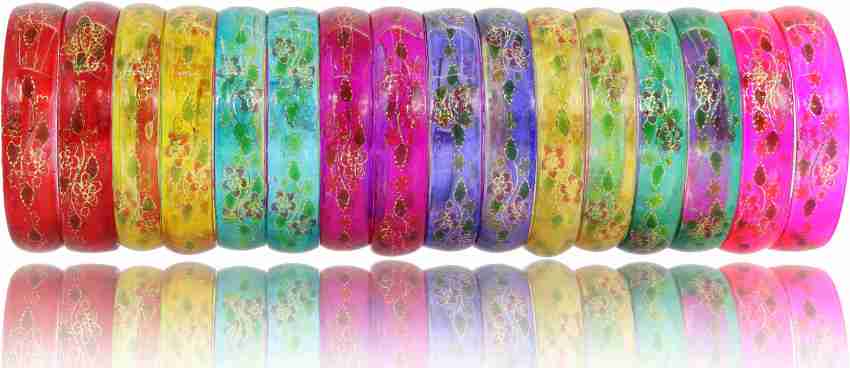 Glass clearance bangle bracelets