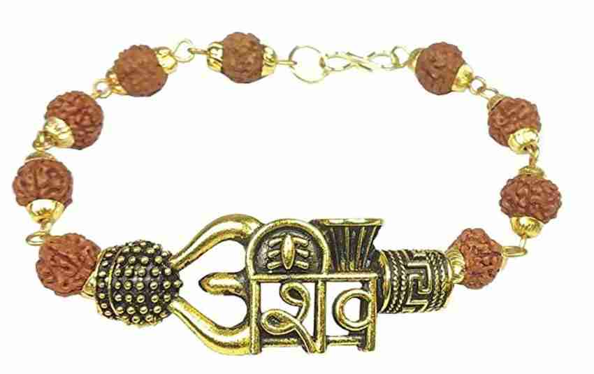Rudraksha bracelet gold price online