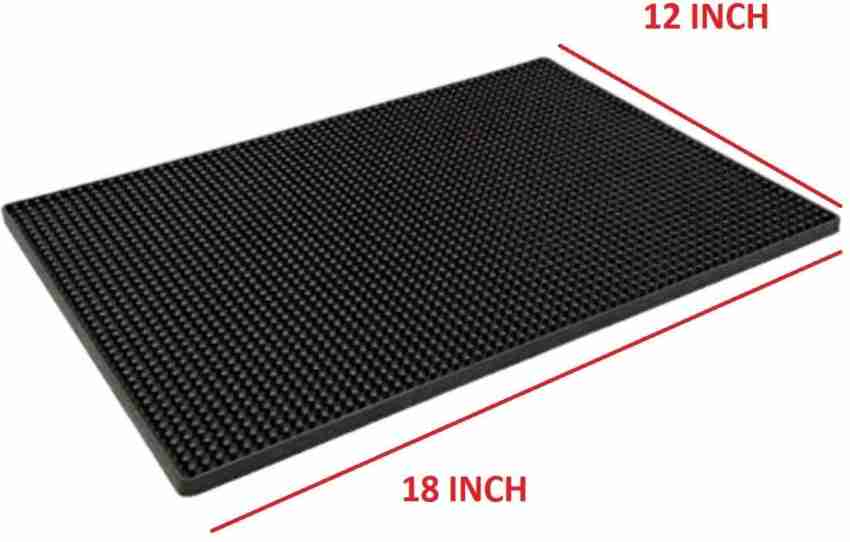 Premium Rubber Bar Mat 18X12, Service Mat, Countertop Mat, Spill Mat,  Rubber Mat