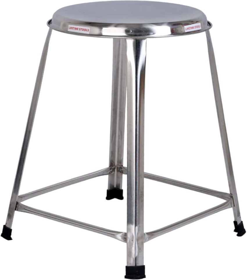 Lifetime Stools Lifetime Stools 16 Inch feet Pack of 1 Stainless Steel Round Stool for Sitting Metal Bar Stool Price in India Buy Lifetime Stools Lifetime Stools 16 Inch feet Pack