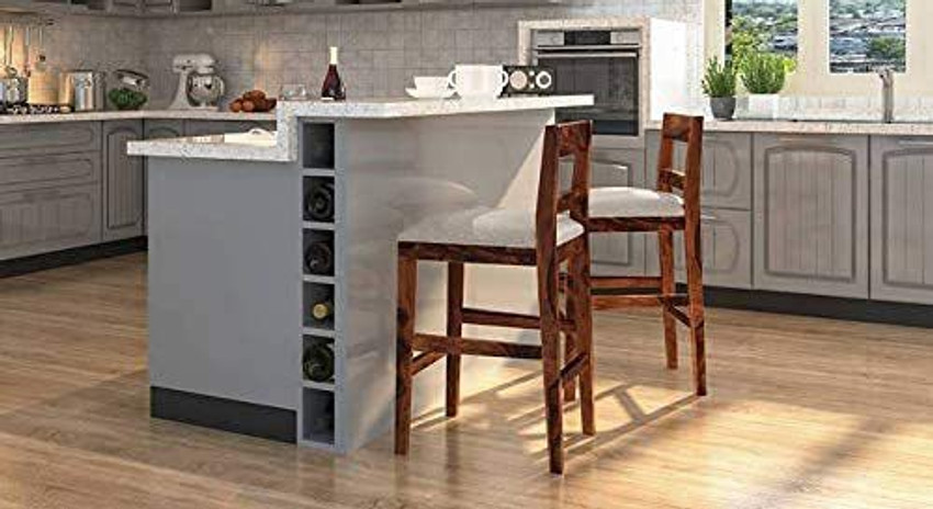 Sheesham bar stools top