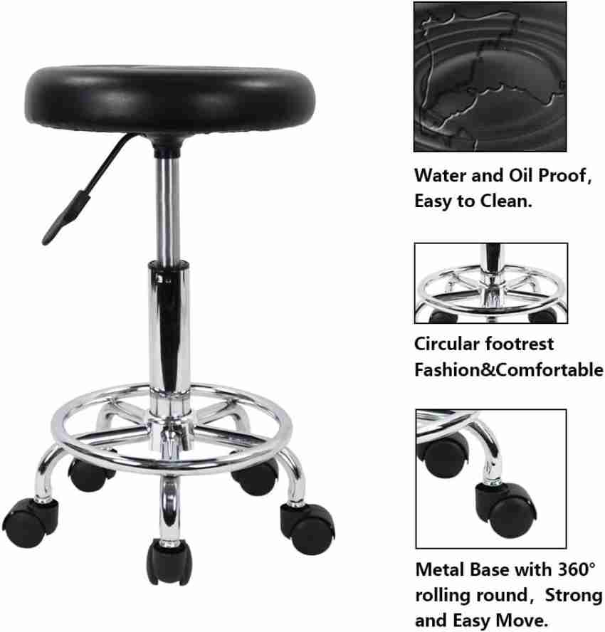 CRAFTSPEN Modern Round Rolling Height Adjustable Spa Drafting