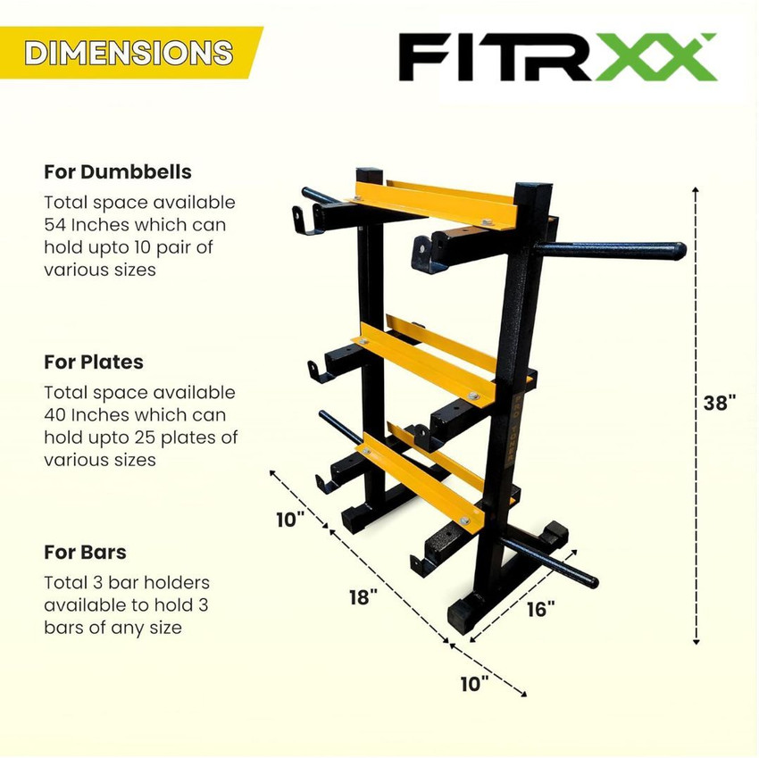 Dumbbell rack flipkart deals