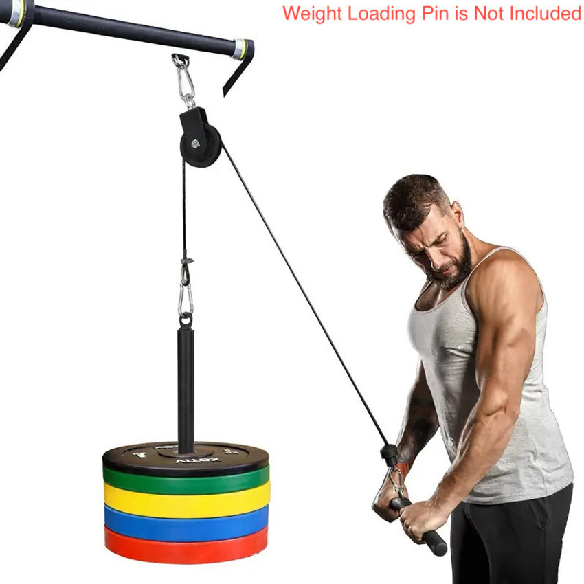 YMD Pulley System Triceps Training Exerciser Fitness Workout Equipment Cable Triceps Bar Buy YMD Pulley System Triceps Training Exerciser Fitness Workout Equipment Cable Triceps Bar Online at Best Pri...