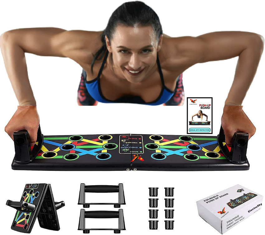 FITNESS ROCKET Express Push Up Board With 15 IN 1 Exercise For Chest Biceps triceps Biceps Push up Bar Buy FITNESS ROCKET Express Push Up Board With 15 IN 1 Exercise For Chest