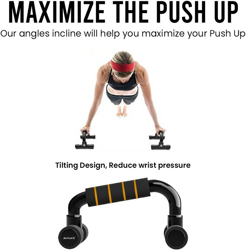 ActiveX Push up bar Home Gym Strength Training Workout Push up Bar Buy ActiveX Push up bar Home Gym Strength Training Workout Push up Bar Online at Best Prices in India Sports