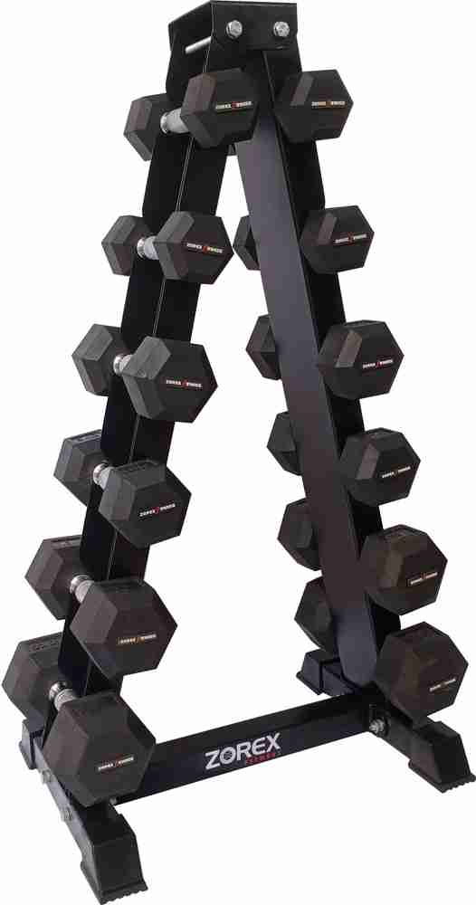 ZOREX Fitness Dumbbell Rack Stand 6 Dumbbell Stand Buy ZOREX Fitness Dumbbell Rack Stand 6 Dumbbell Stand Online at Best Prices in India Sports Fitness Flipkart
