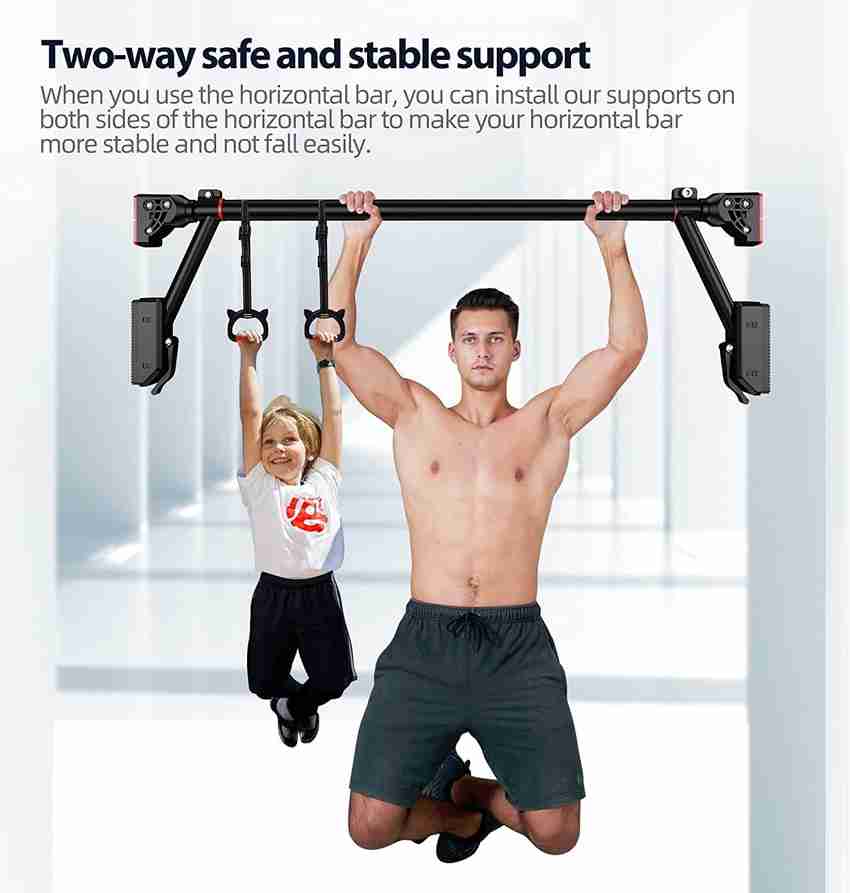 BRONTIX Side Support for Pullup bar at Home Home Workout