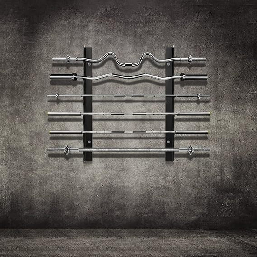 Allyson Fitness Barbell Wall Mount Bar Plate Storage Rack Holds 6 Barbells Holds Weight Lifting Bar Buy Allyson Fitness Barbell Wall Mount Bar Plate Storage Rack Holds 6 Barbells Holds Weight