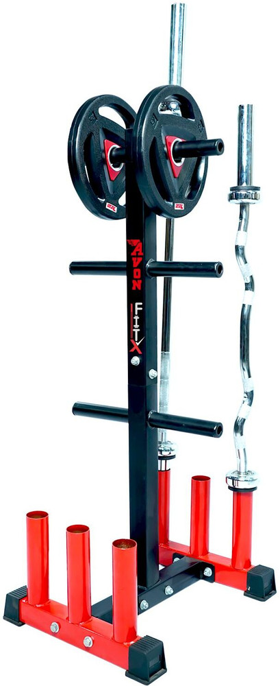 Weight rod stand outlet