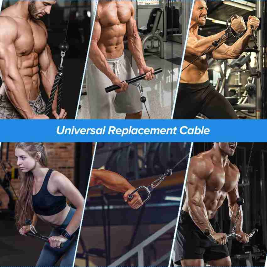 Dinetic Adjustable Cable Pulley Attachments Steel GYM Wire Weight Lift Pulley System V Weight Lifting Bar Buy Dinetic Adjustable Cable Pulley Attachments Steel GYM Wire Weight Lift Pulley System V Wei...