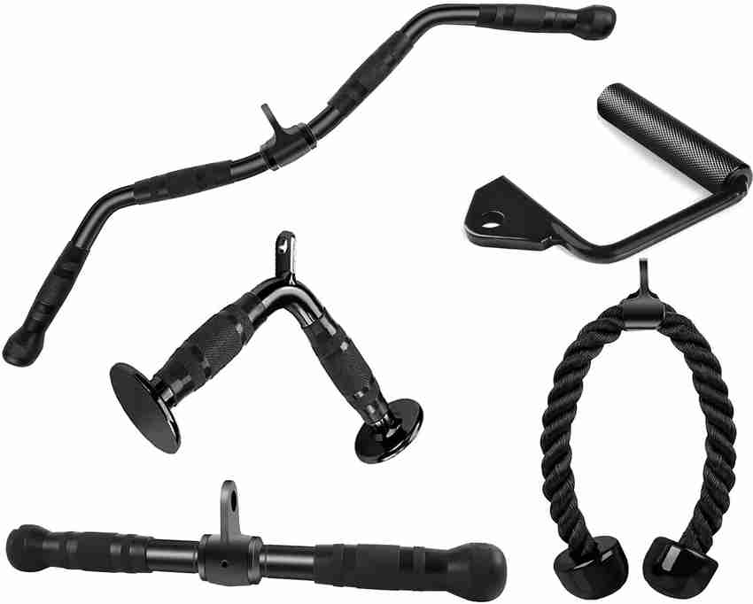 Dinetic Cable Machine Accessories for Home Gym Cable Attachments for Gym Multi training Bar Buy Dinetic Cable Machine Accessories for Home Gym Cable Attachments for Gym Multi training Bar Online at Be...