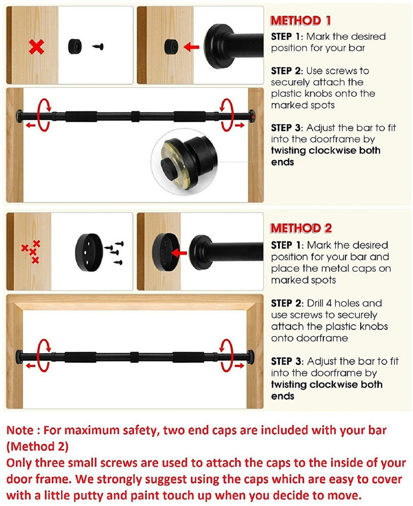 Small door frame pull up bar deals