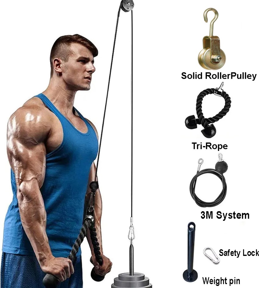 Cable best sale pulley weights